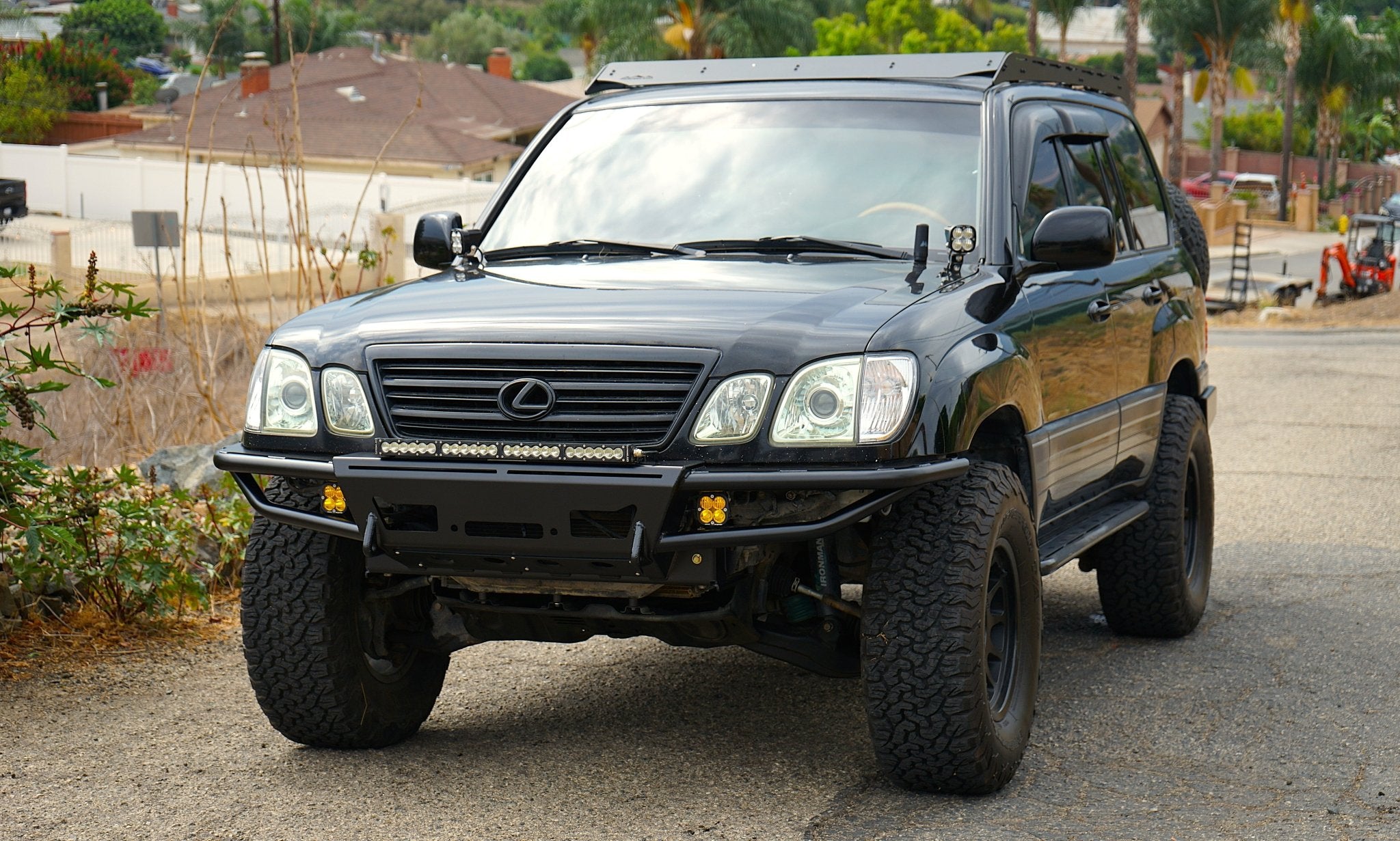 STRYKER 100 Front Bumper - Welded - LX470 - TEQ Offroad