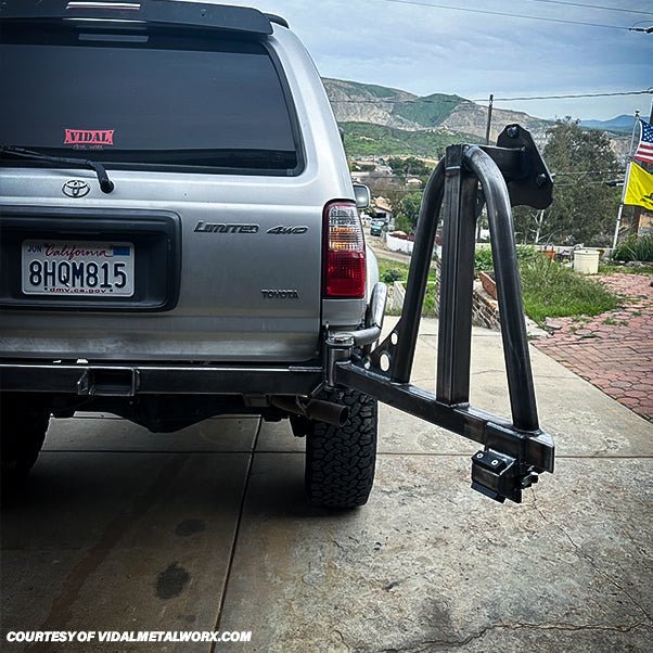 Swing Out Spare Tire Carrier Universal Heavy Duty Hinge Kit Assembly - TEQ Offroad