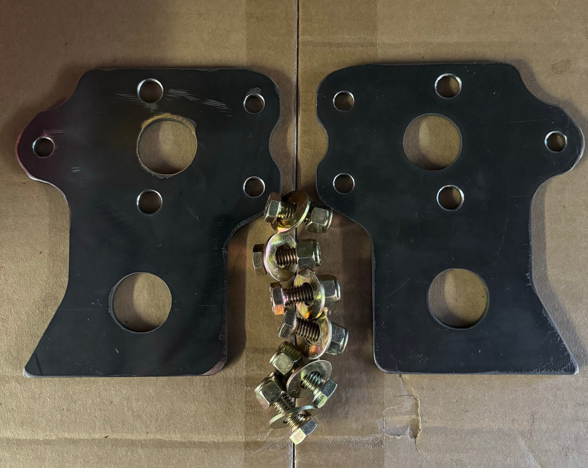 Tacoma HD bumper mount replacements (Weld On) - TEQ Offroad