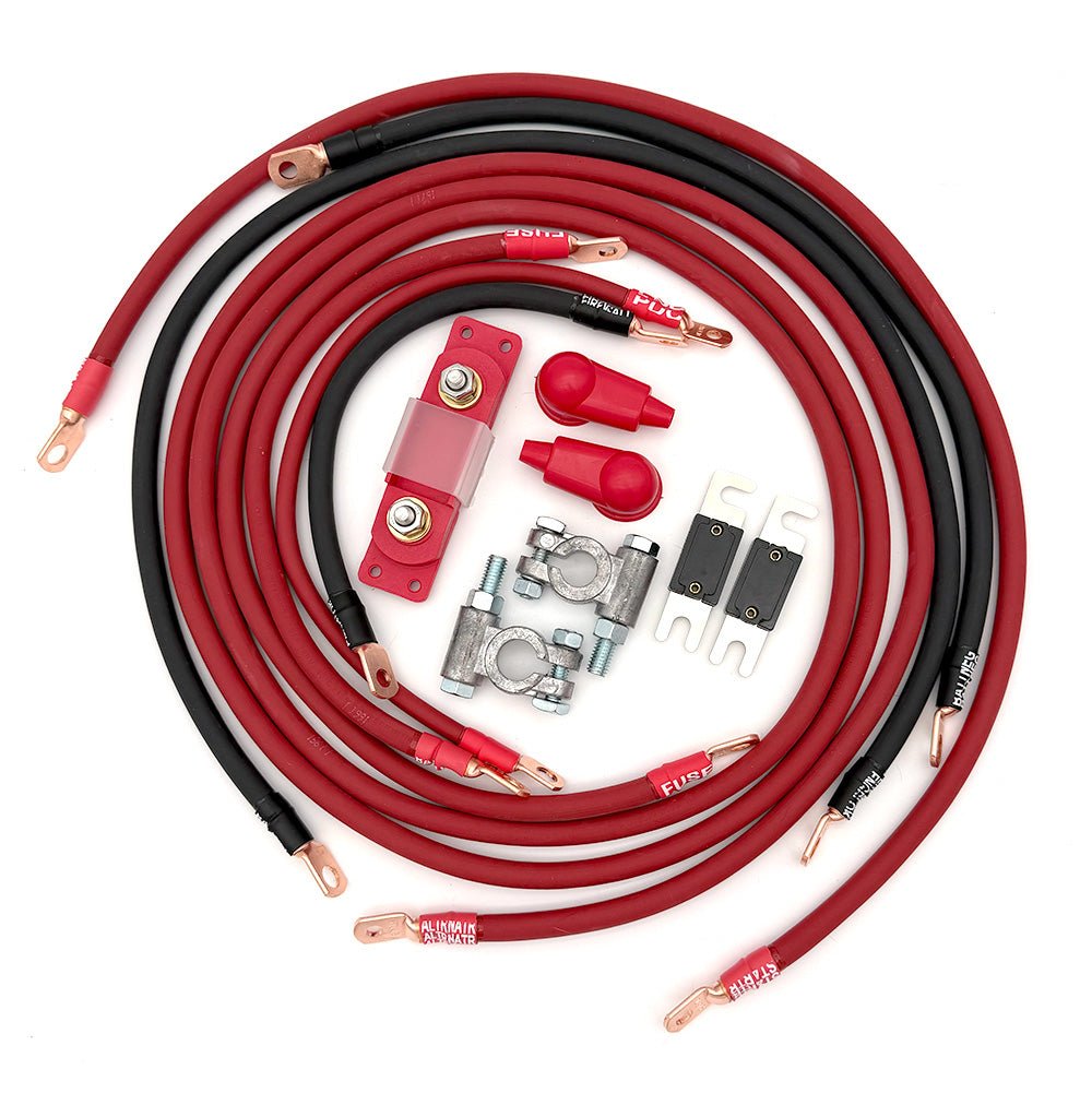 Toyota 4Runner Big 7 Battery Cable Kit (Gen 1 - 1984 - 1989) - TEQ Offroad