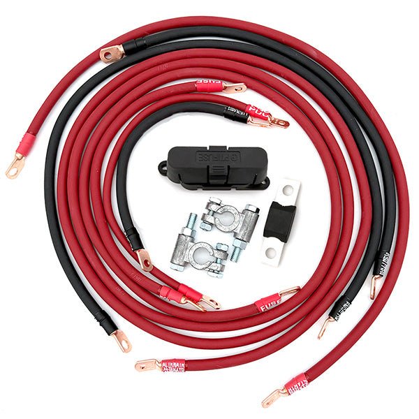 Toyota 4Runner Big 7 Battery Cable Kit (Gen 1 - 1984 - 1989) - TEQ Offroad