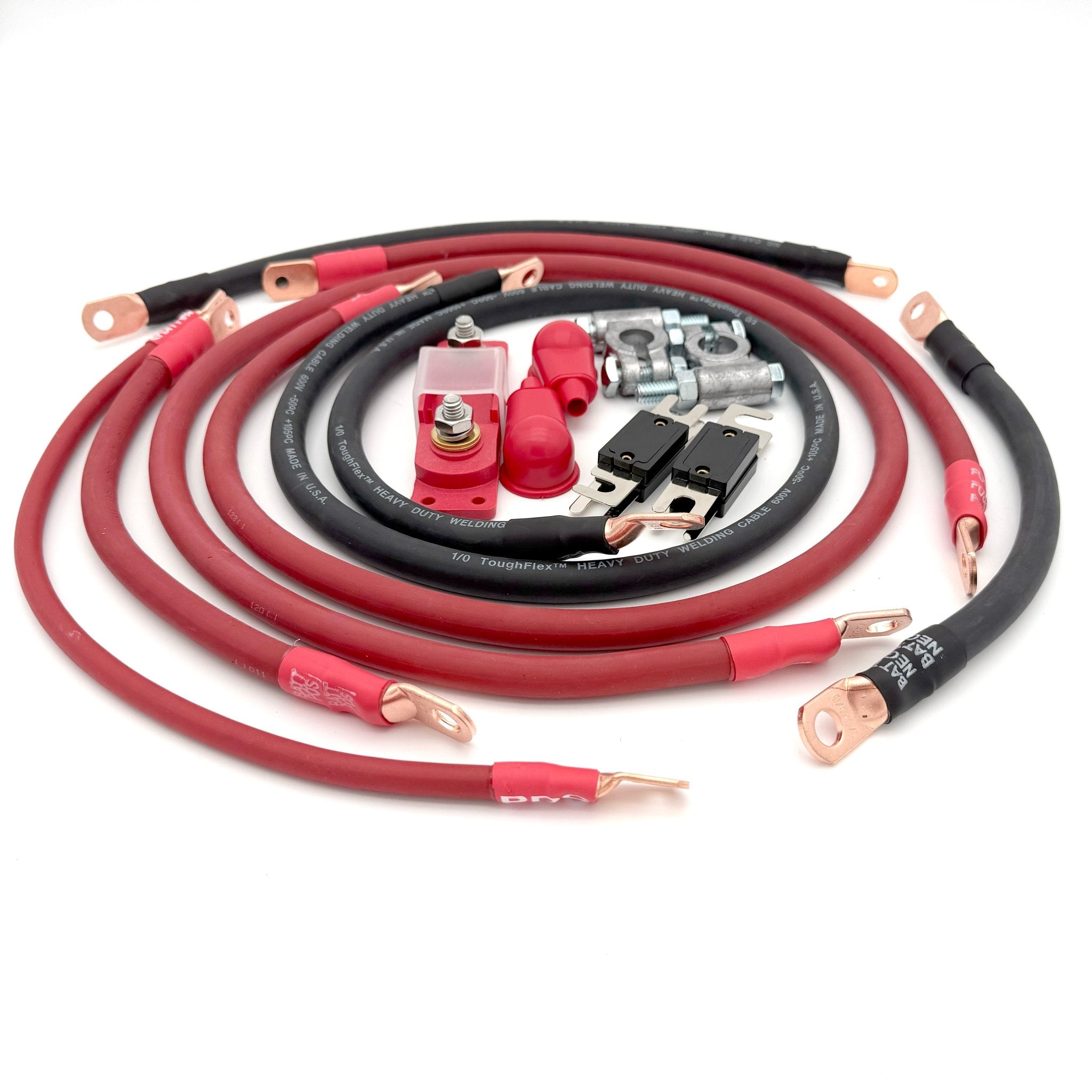 Toyota 4Runner Big 7 Battery Cable Kit (Gen 3 - 1996 - 2002) - TEQ Offroad