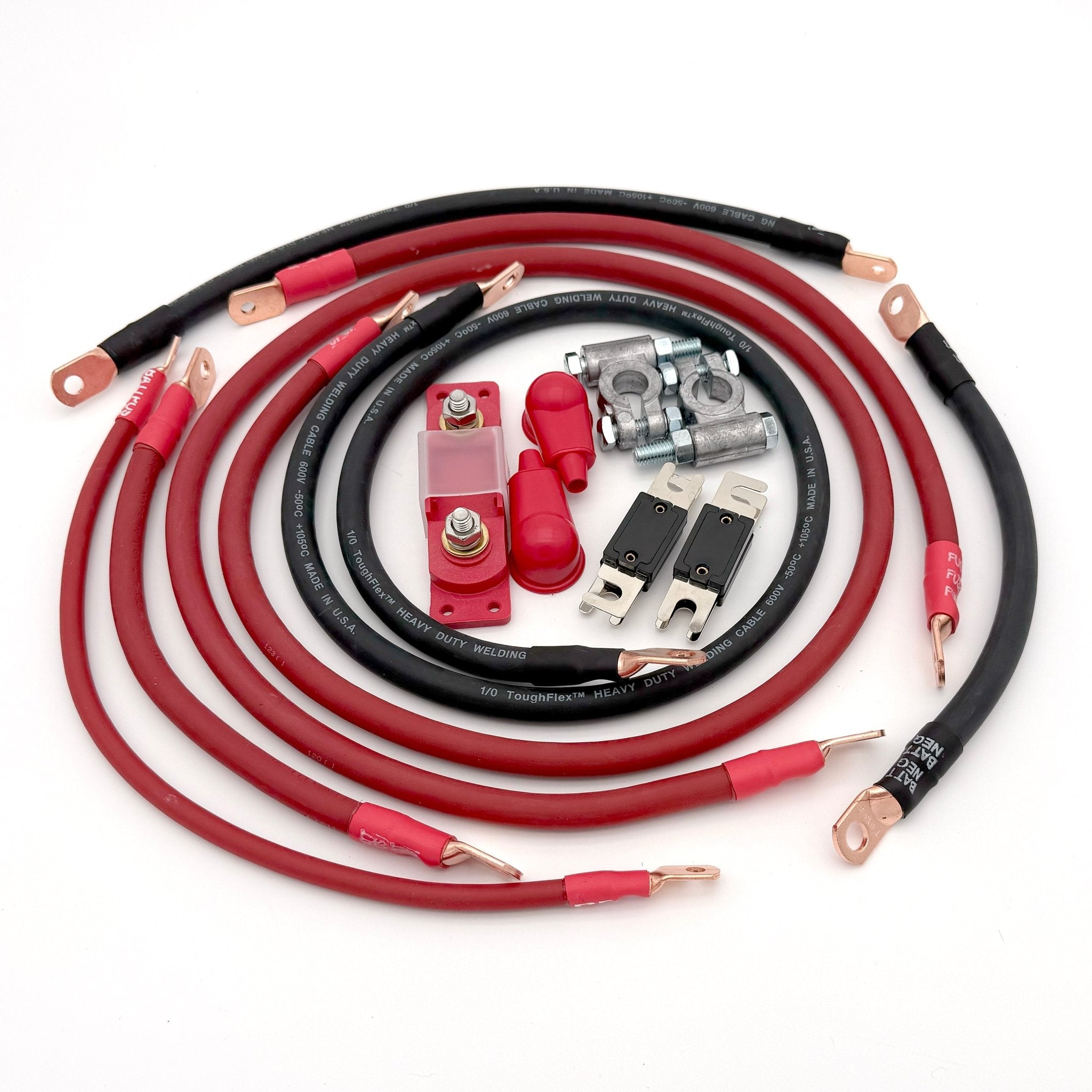 Toyota 4Runner Big 7 Battery Cable Kit (Gen 3 - 1996 - 2002) - TEQ Offroad