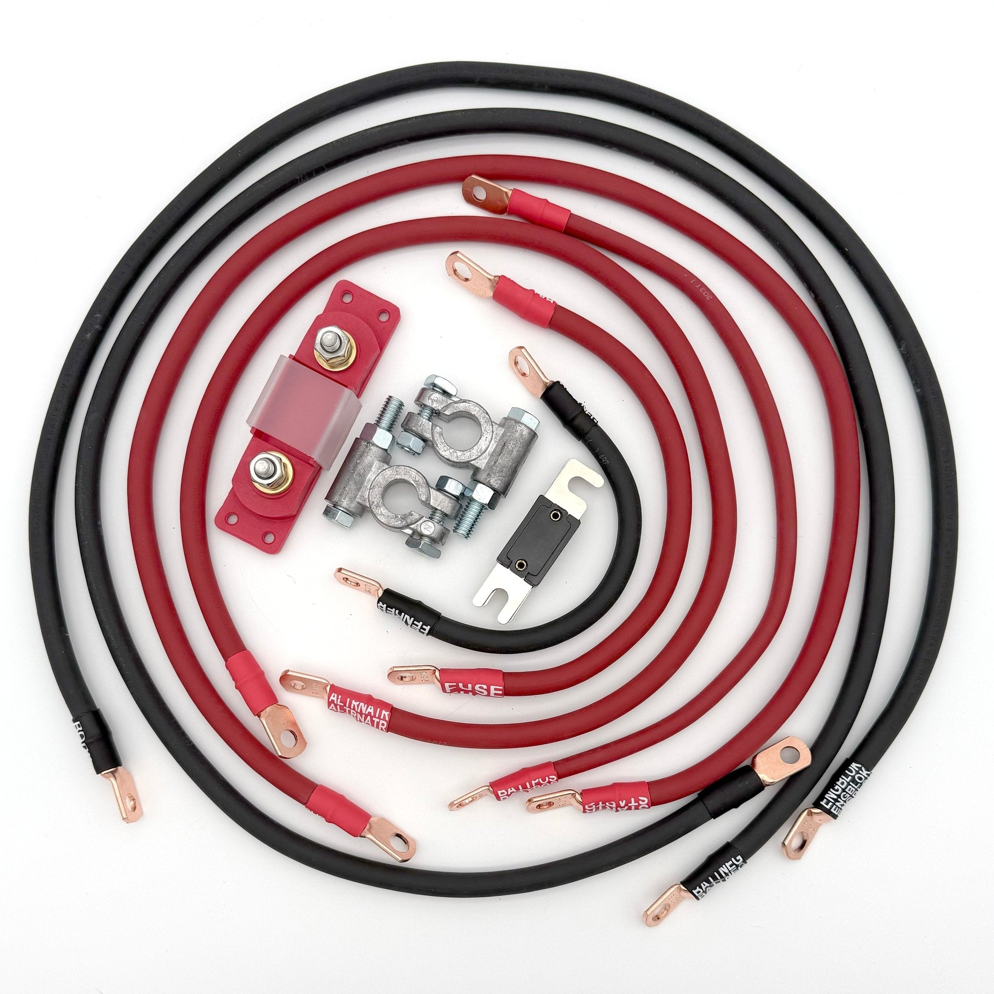 Toyota 4Runner Big 7 Battery Cable Kit (Gen 4 - 2003 - 2009) - TEQ Offroad