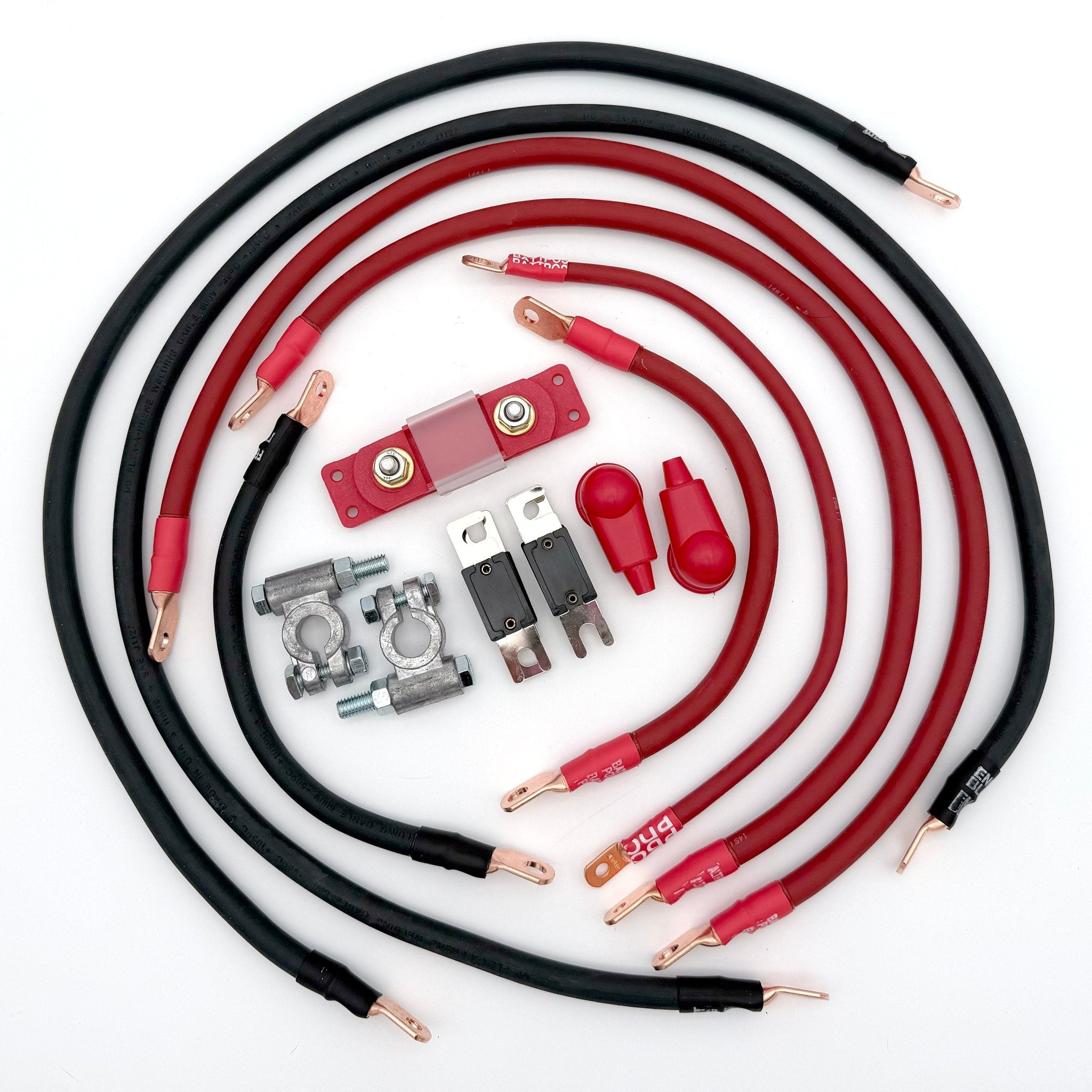 Toyota 4Runner Big 7 Battery Cable Kit (Gen 5 - 2010 - 2024) - TEQ Offroad