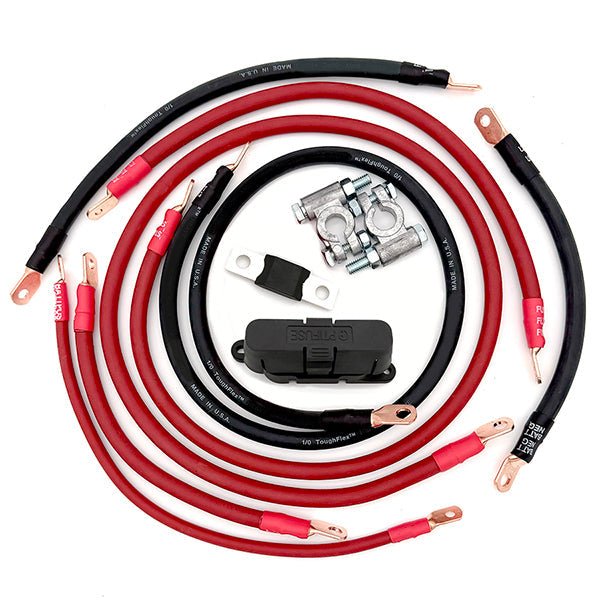 Toyota FJ Cruiser Big 7 Battery Cable Kit (2007–2014) - TEQ Offroad