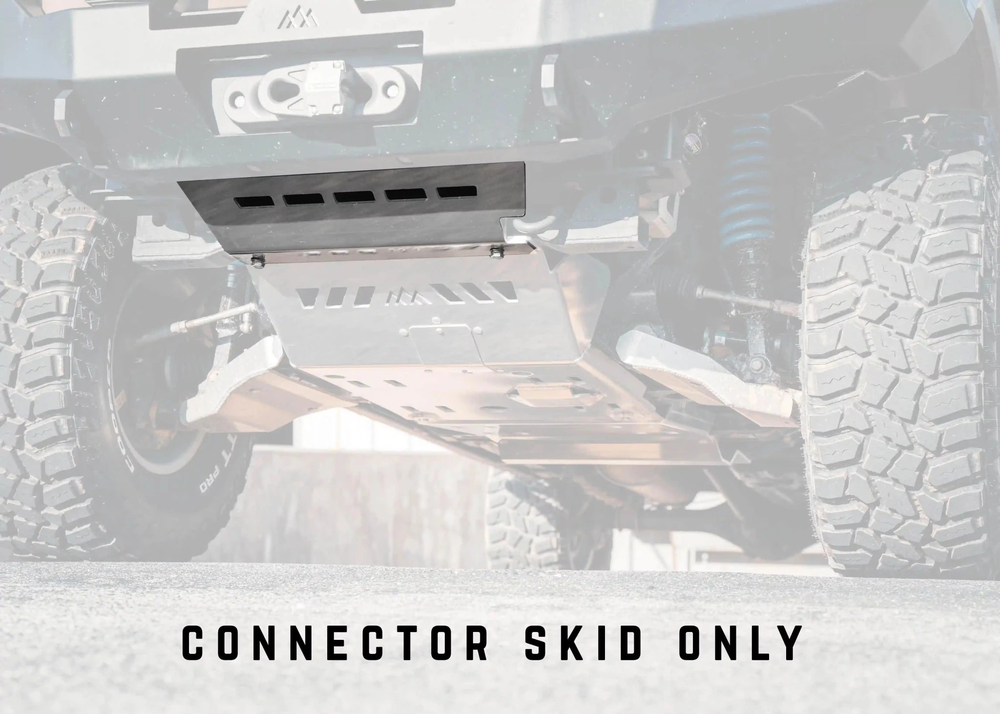 Toyota Tacoma (2005 - 2023) Aluminum Connector Skid Plate - TEQ Offroad