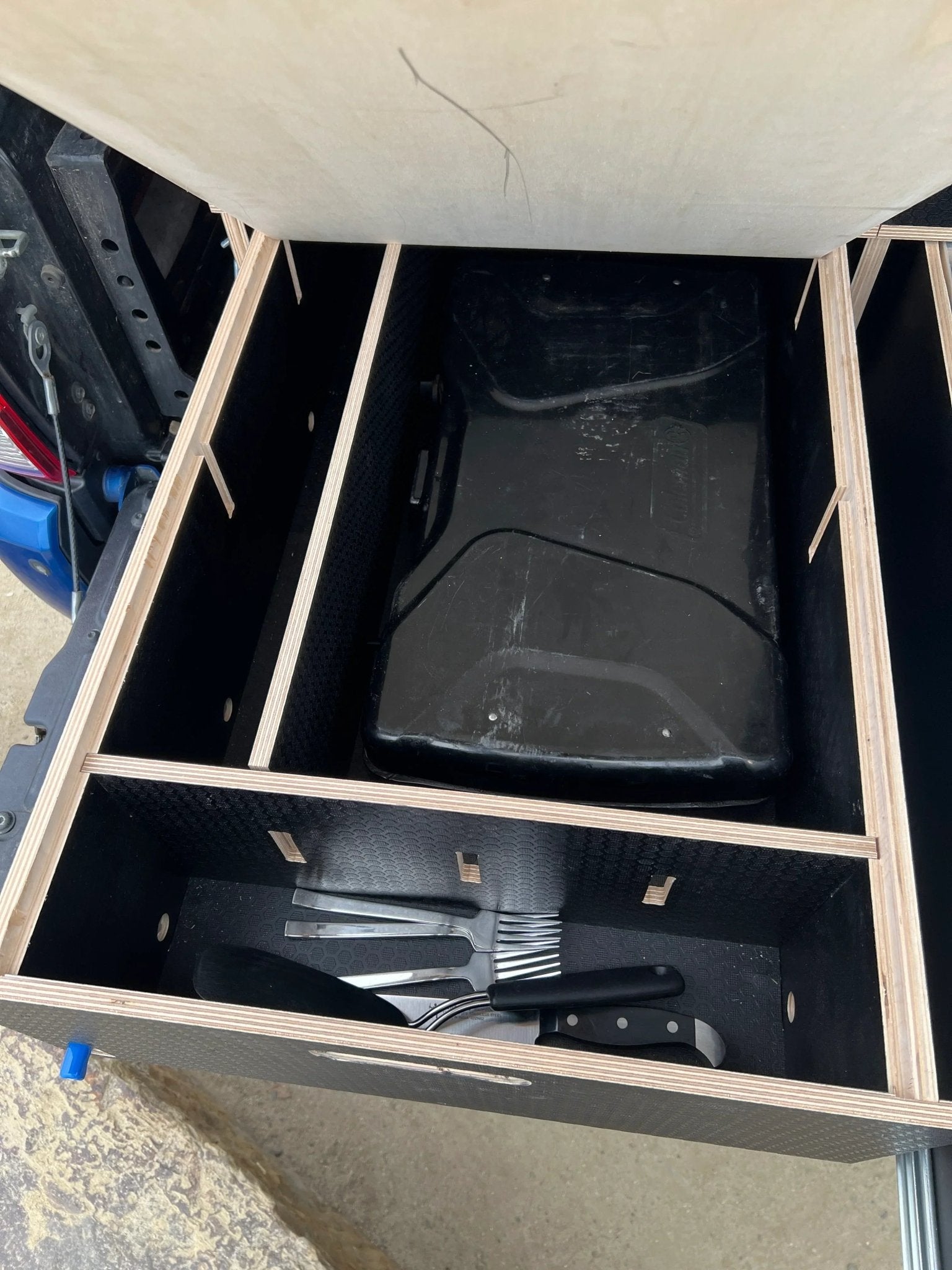 Toyota Tacoma 2nd Gen - 3rd Gen Dual Drawer Storage PreCut Kit - 2 options - TEQ Offroad