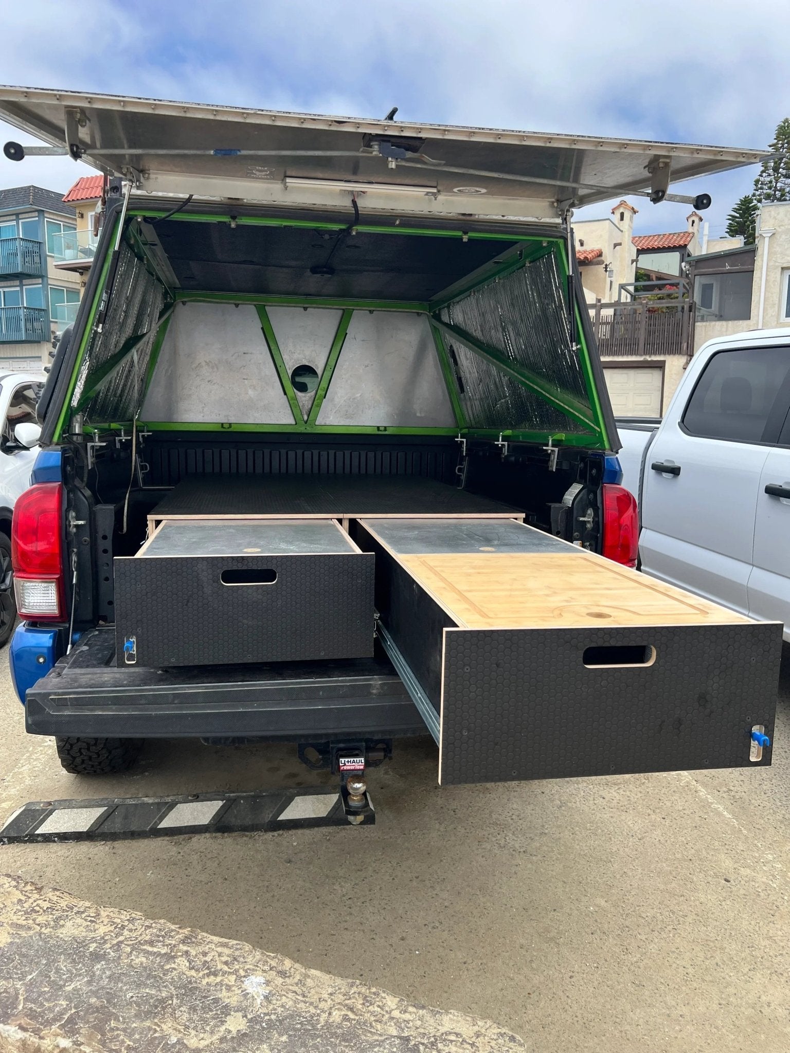 Toyota Tacoma 2nd Gen - 3rd Gen Dual Drawer Storage PreCut Kit - 2 options - TEQ Offroad