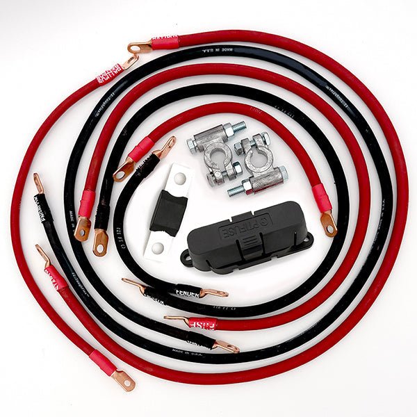 Toyota Tacoma Big 7 Battery Cable Kit (Gen 2 - 2005 - 2015) - TEQ Offroad