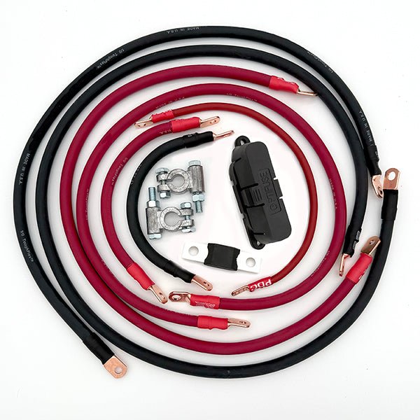 Toyota Tacoma Big 7 Battery Cable Kit (Gen 3 - 2016 - 2021) - TEQ Offroad