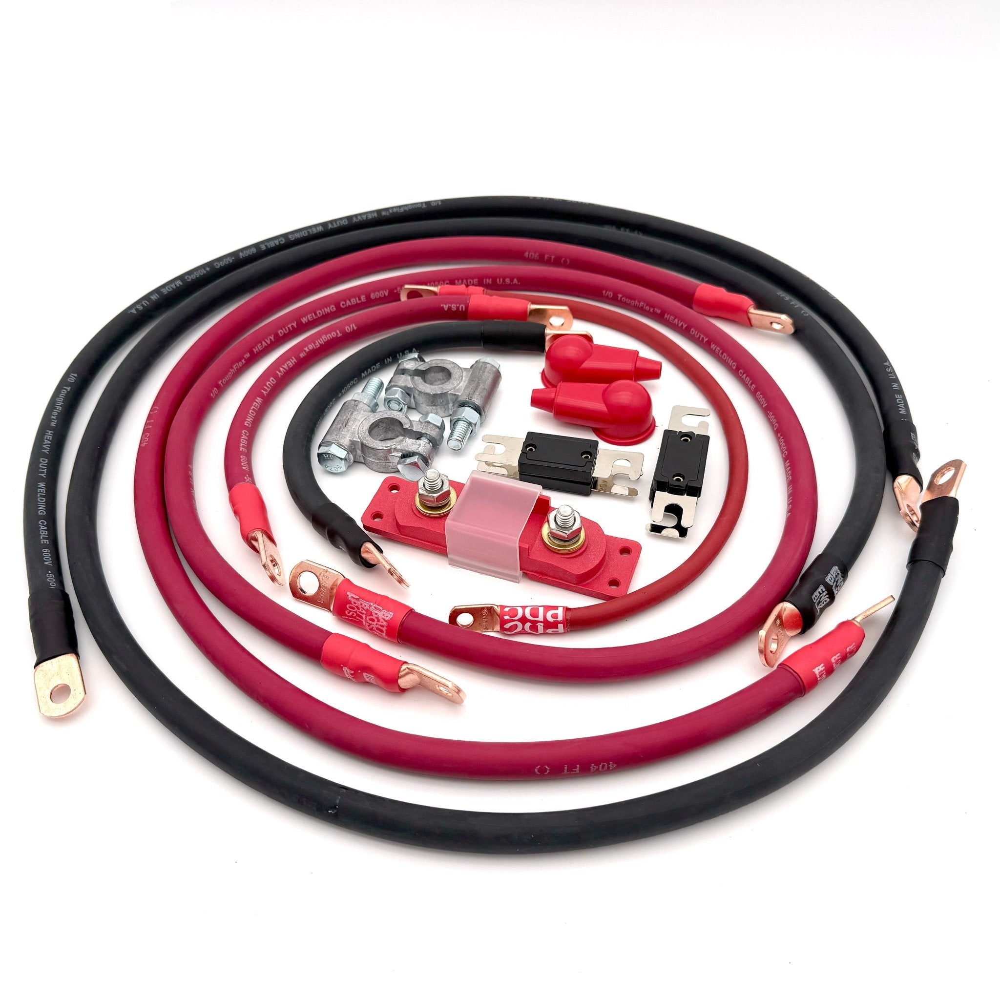 Toyota Tacoma Big 7 Battery Cable Kit (Gen 3 - 2016 - 2021) - TEQ Offroad