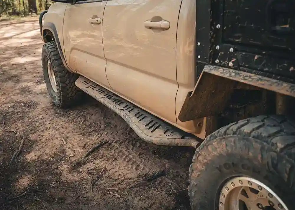 Toyota Tacoma Rock Sliders 2nd & 3rd Gen (2005 - 2023) - TEQ Offroad