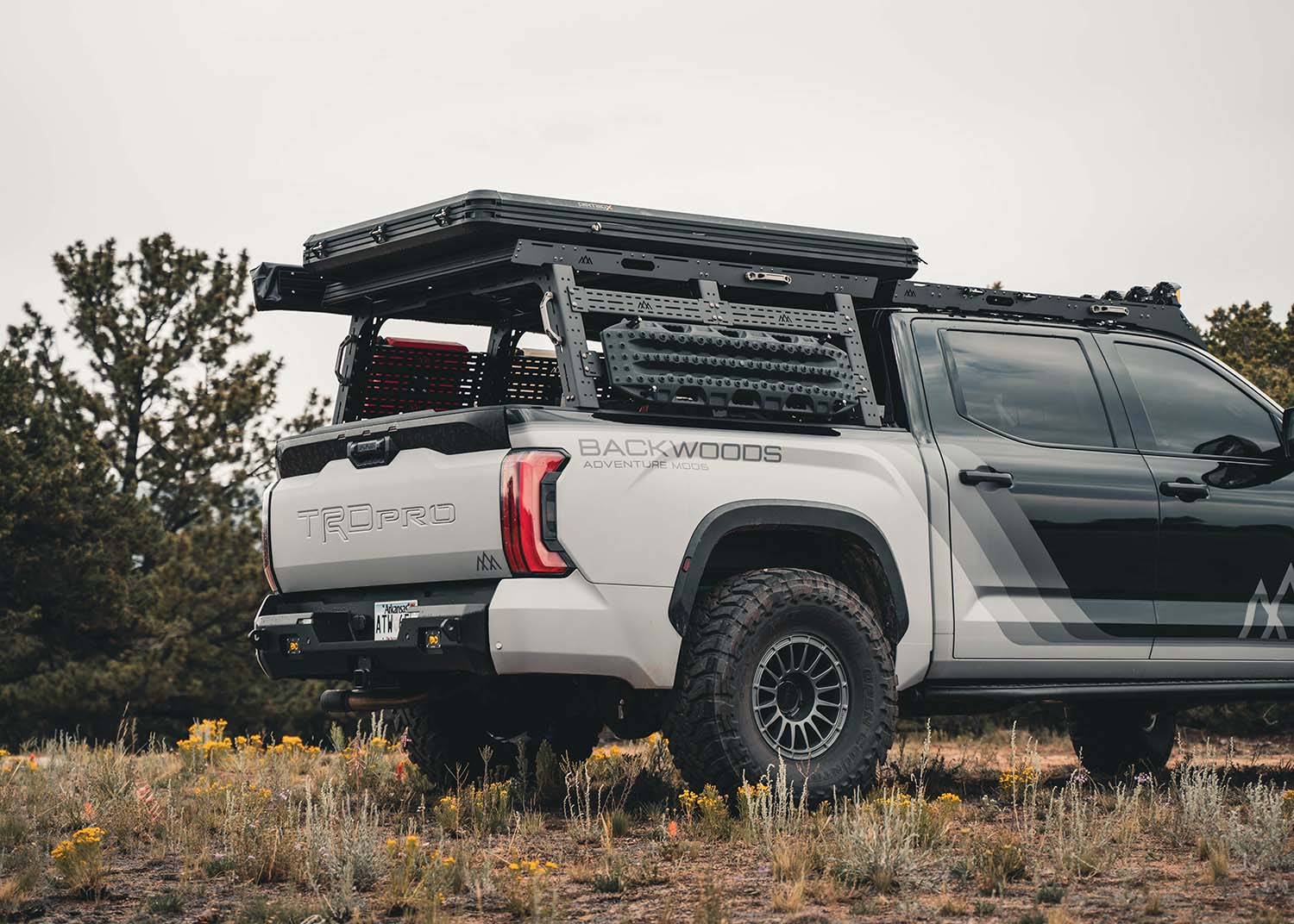Toyota Tundra Bed Rack - DRIFTR Topper Add - on - TEQ Offroad