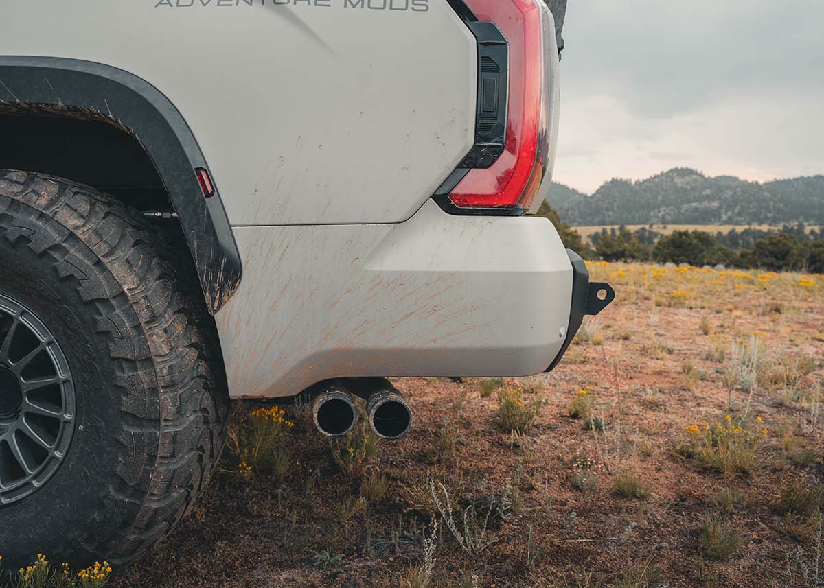 Toyota Tundra Rear Bumper 3rd Gen (2022 - 2025) - TEQ Offroad