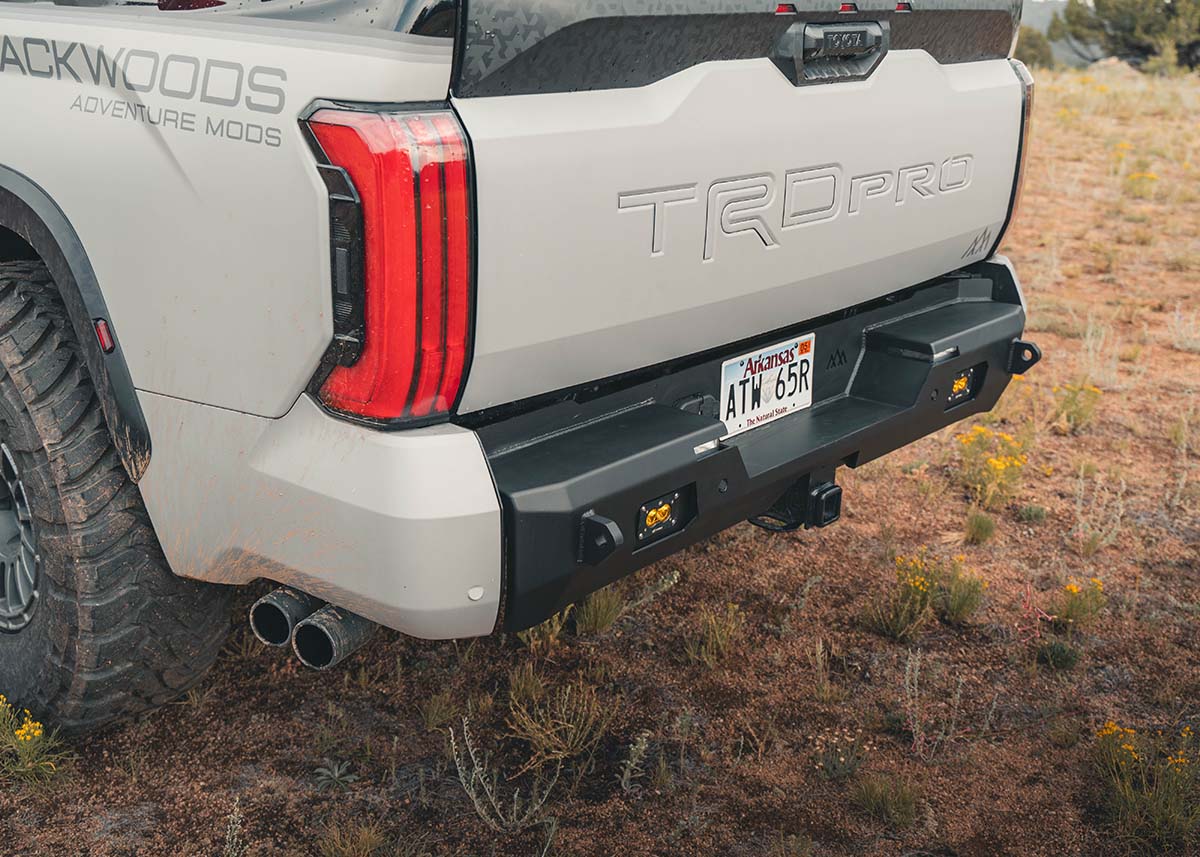 Toyota Tundra Rear Bumper 3rd Gen (2022 - 2025) - TEQ Offroad