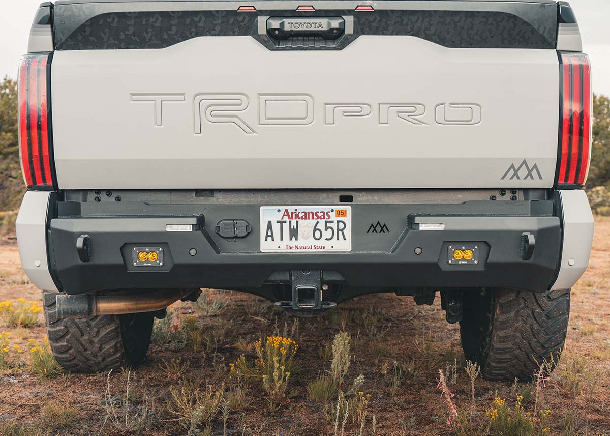 Toyota Tundra Rear Bumper 3rd Gen (2022 - 2025) - TEQ Offroad