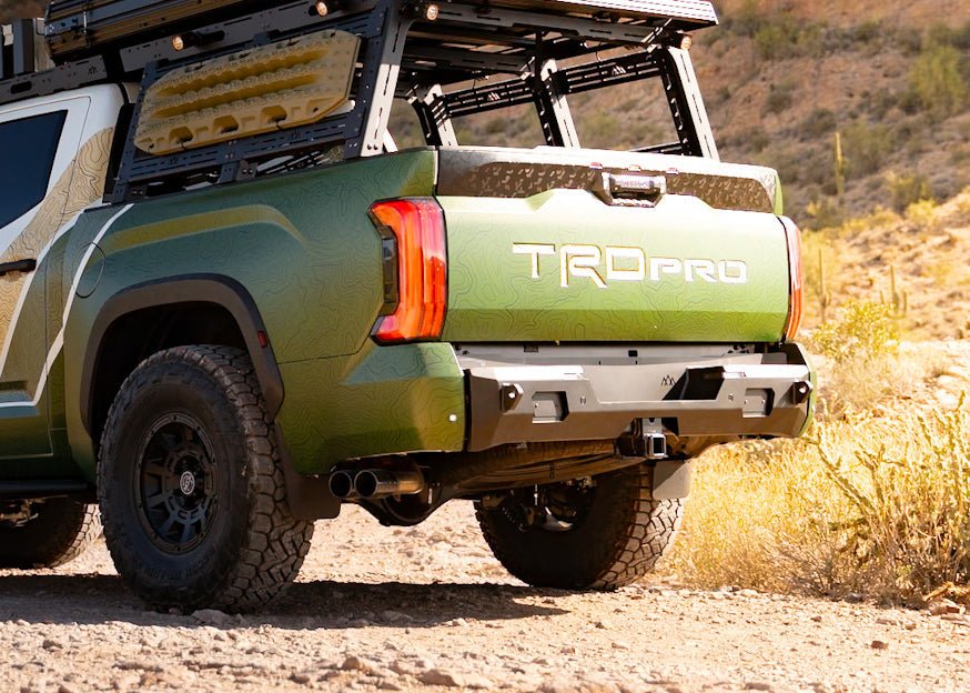 Toyota Tundra Rear Bumper 3rd Gen (2022 - 2025) - TEQ Offroad