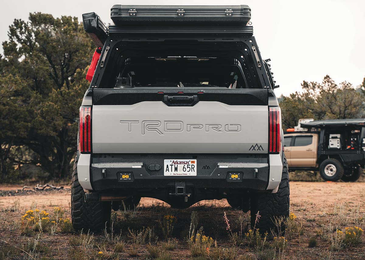 Toyota Tundra Rear Bumper 3rd Gen (2022 - 2025) - TEQ Offroad