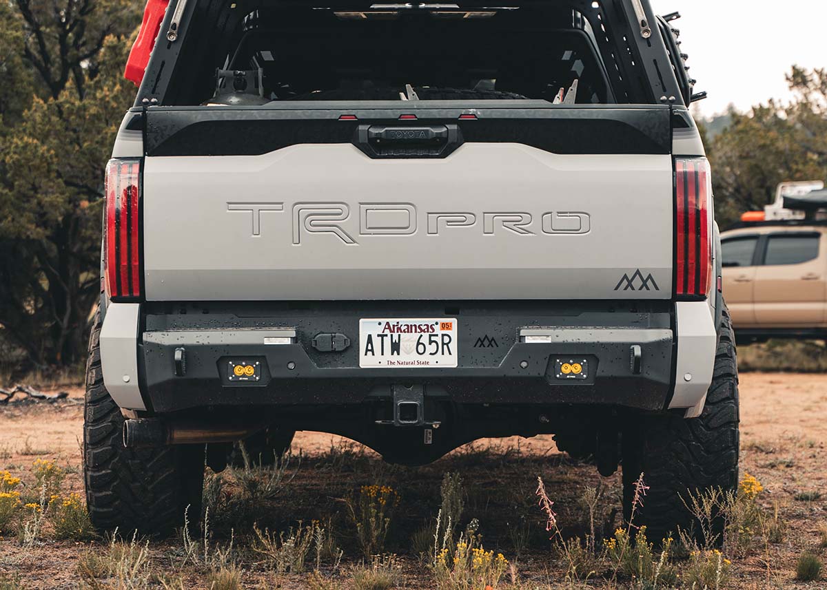 Toyota Tundra Rear Bumper 3rd Gen (2022 - 2025) - TEQ Offroad