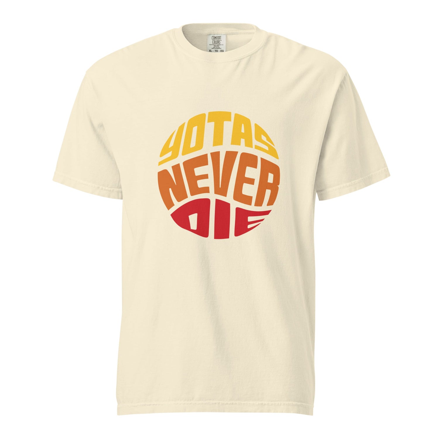 Yotas Never Die Signature Tee Shirt (Large Front Print)