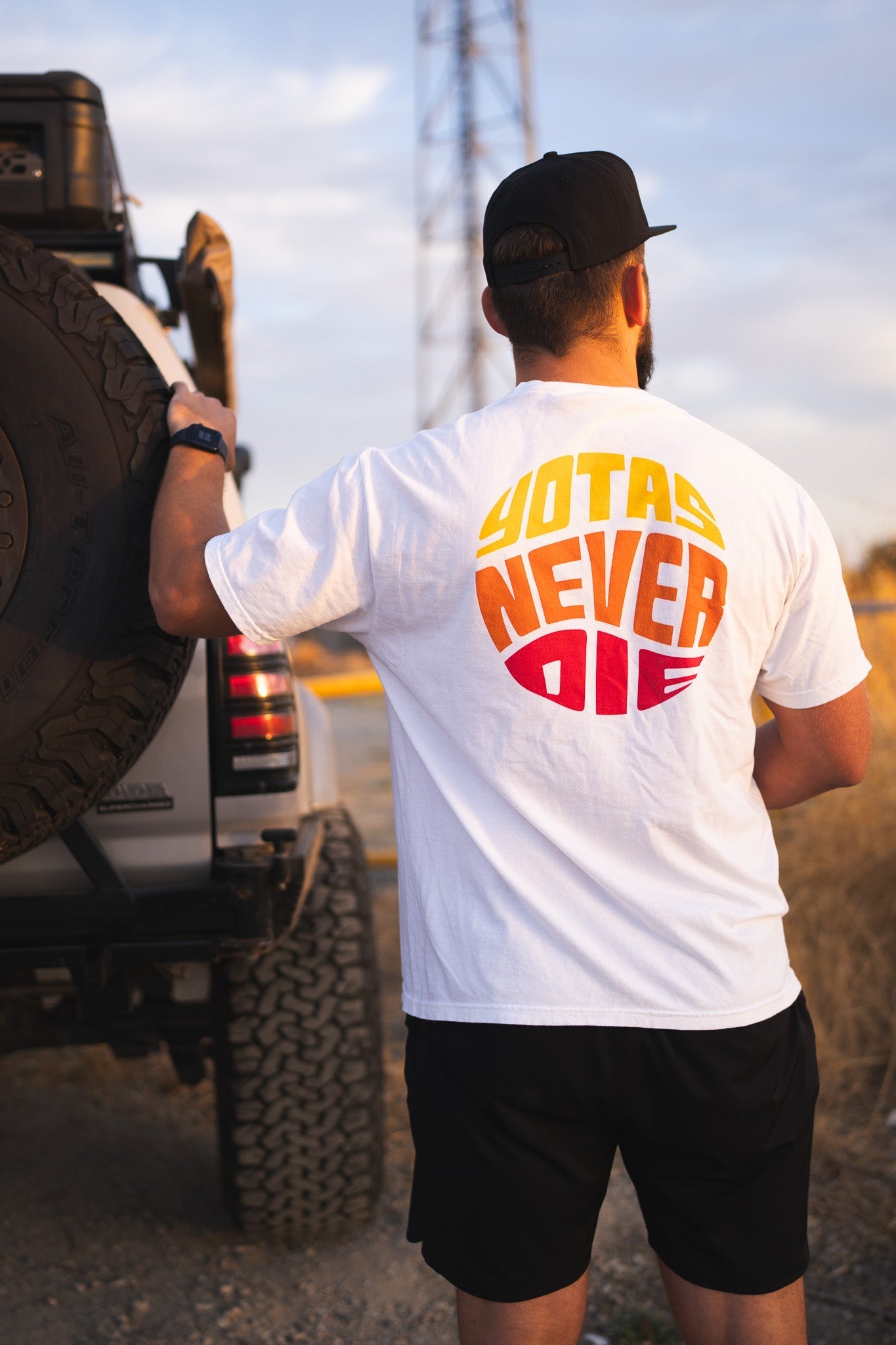 Yotas Never Die Signature T-Shirt (Two Side Print) - TEQ Offroad