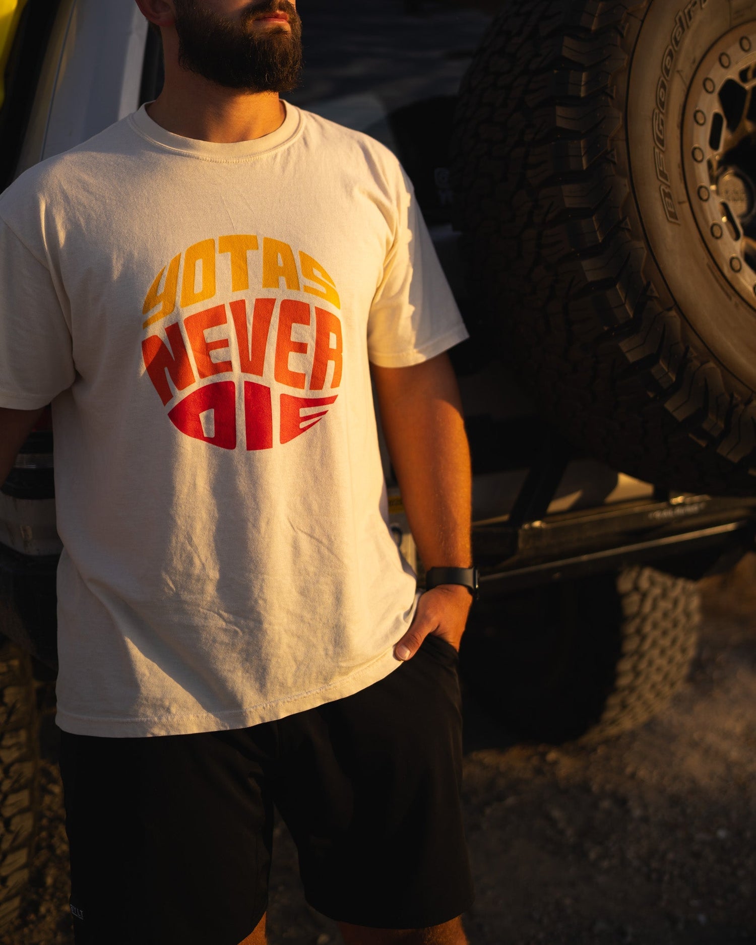 Yotas Never Die Signature Tee Shirt (Large Front Print) - TEQ Offroad