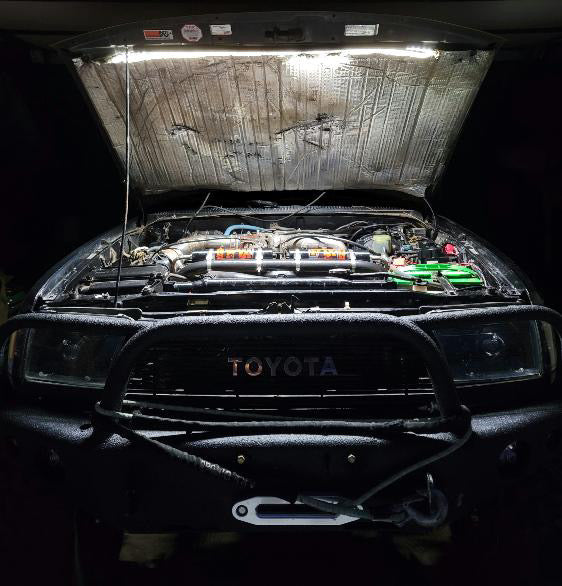 Under Hood LED Light Kit for ALL MAKES and Toyotas (4Runners, Tacomas, Sequoias, Tundras, LC, FJ, GX)